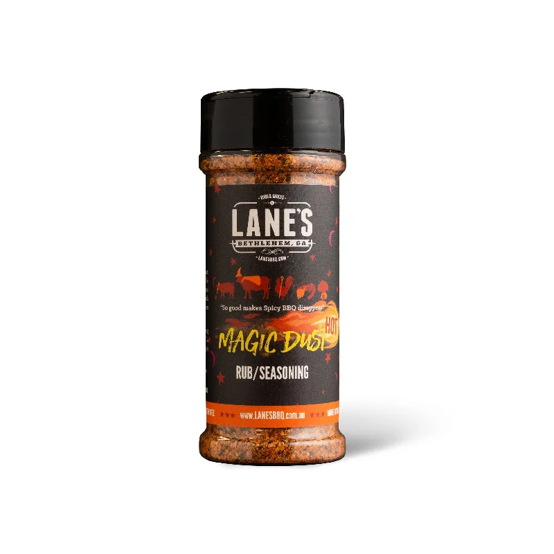 - Rabbit grass rack to prevent waste food boxLane's BBQ Magic Dust Hot Rub 124g