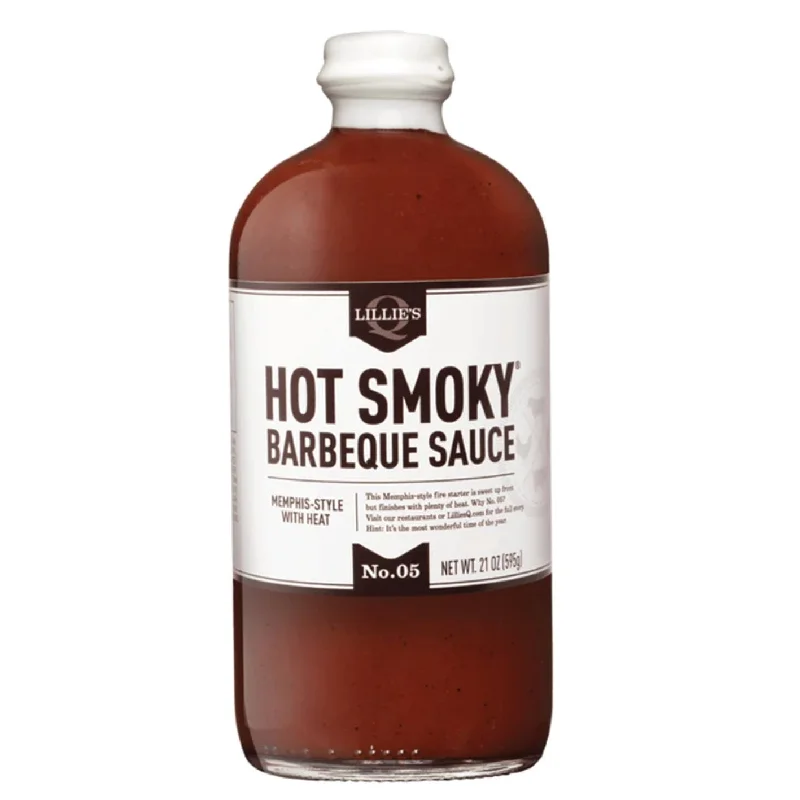 - Chinchilla cooling ice nest ceramic plateLillie's Q Hot Smoky Barbeque Sauce 595g