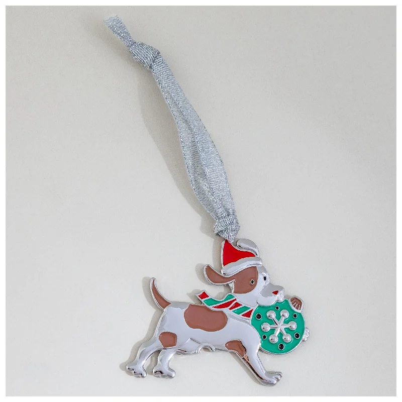- Organic cotton dog bibsCelebrating Christmas Pet Ornament