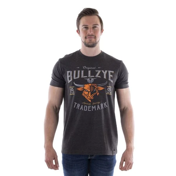 - Organic cotton dog bibsBullzye Mens Universal Short Sleeve Tee Charcoal Marle
