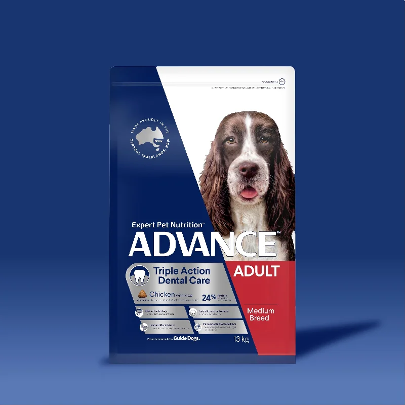 - Degradable pet feces bagADVANCE™ Dental Care Triple Action Adult Medium Breed Chicken with Rice - Degradable pet feces bagADVANCE™ Dental Care Triple Action Adult Medium Breed Chicken with Rice