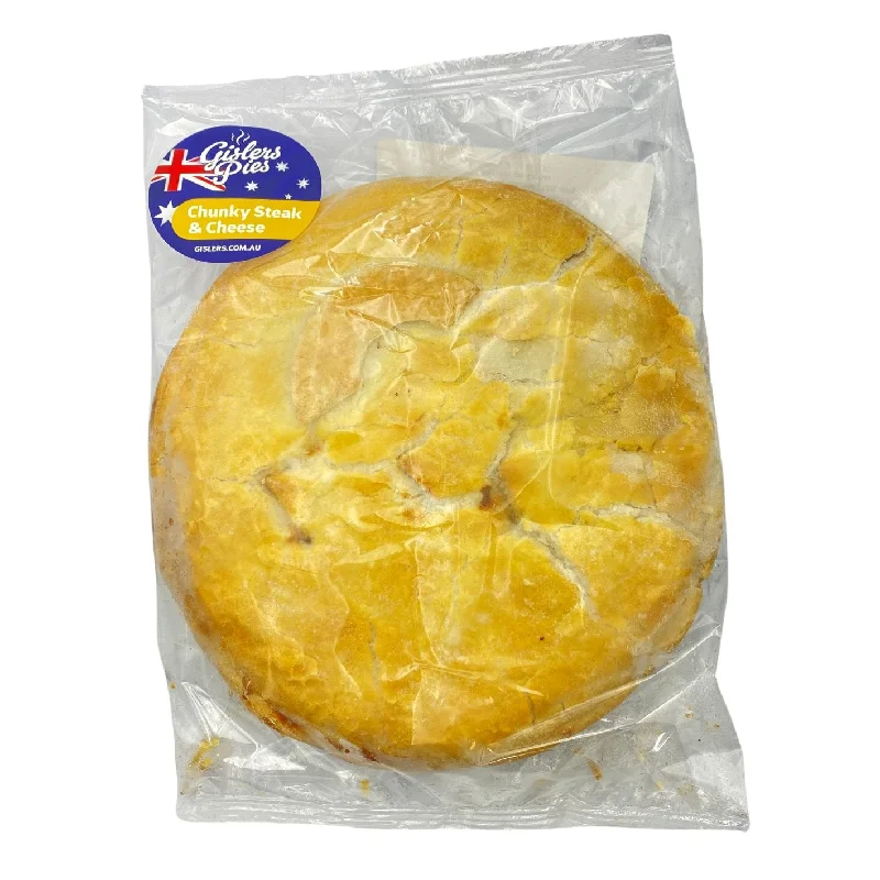 - Dog disposable foam shower gelGislers Chunky Steak & Cheese Gourmet Family Pie