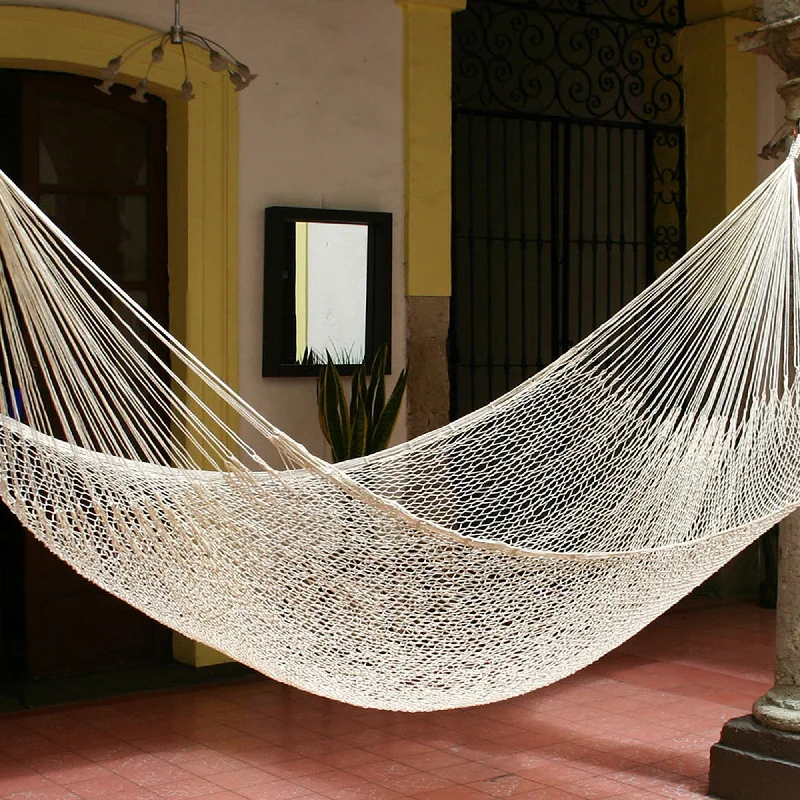 - Cat anti-jump window safety netIvory Sonata Nylon Rope Hammock