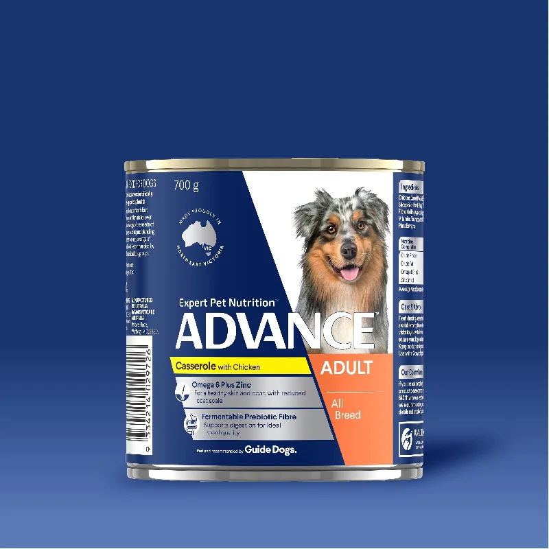 - Automatic induction pet water dispenserADVANCE™ Adult All Breed Chicken Casserole