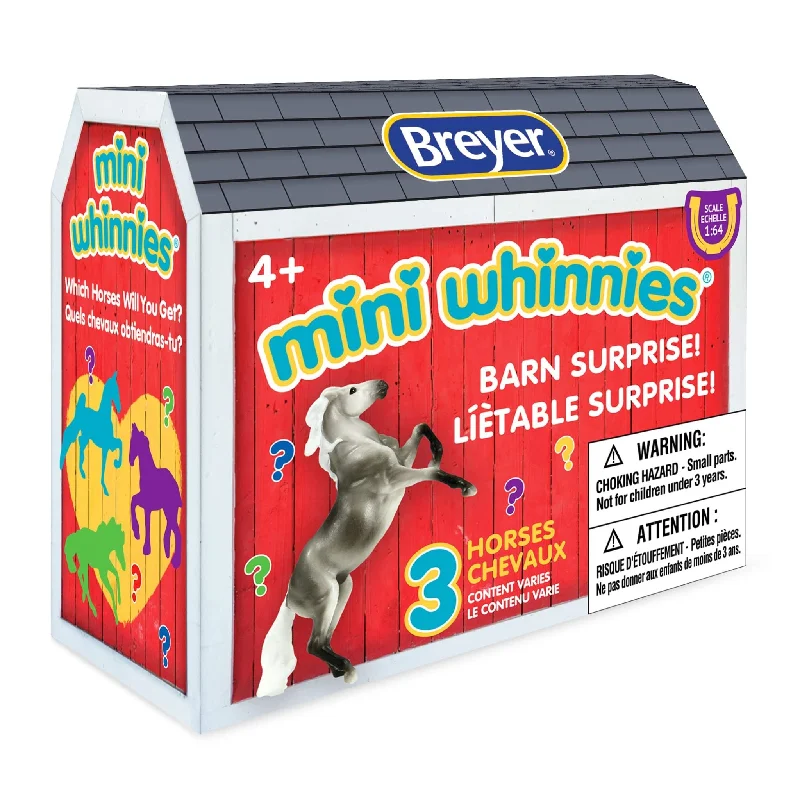 - ​​Christmas pet Christmas clothingBreyer Mini Whinnies Barn Surprise