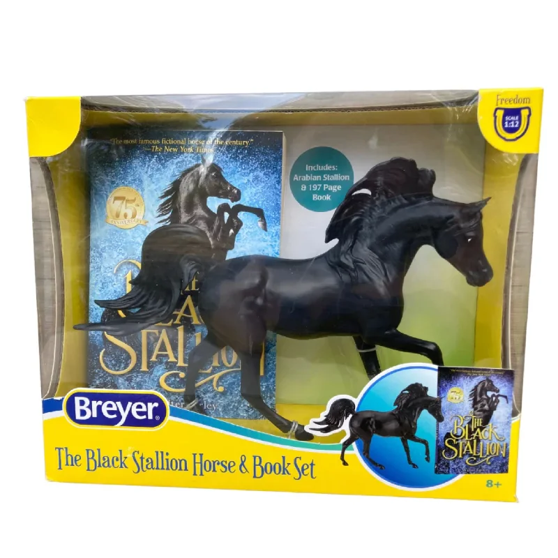 - Winter dog thick down jacketBreyer Freedom Black Stallion Horse n Book Set