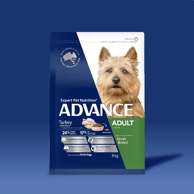 -Splash-proof food bowl AND Anti-choking slow food bowlADVANCE™ Adult Small Breed Turkey with Rice -Splash-proof food bowl AND Anti-choking slow food bowlADVANCE™ Adult Small Breed Turkey with Rice