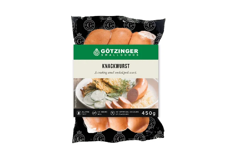 Pet ProductsGotzinger Knackwurst 450g