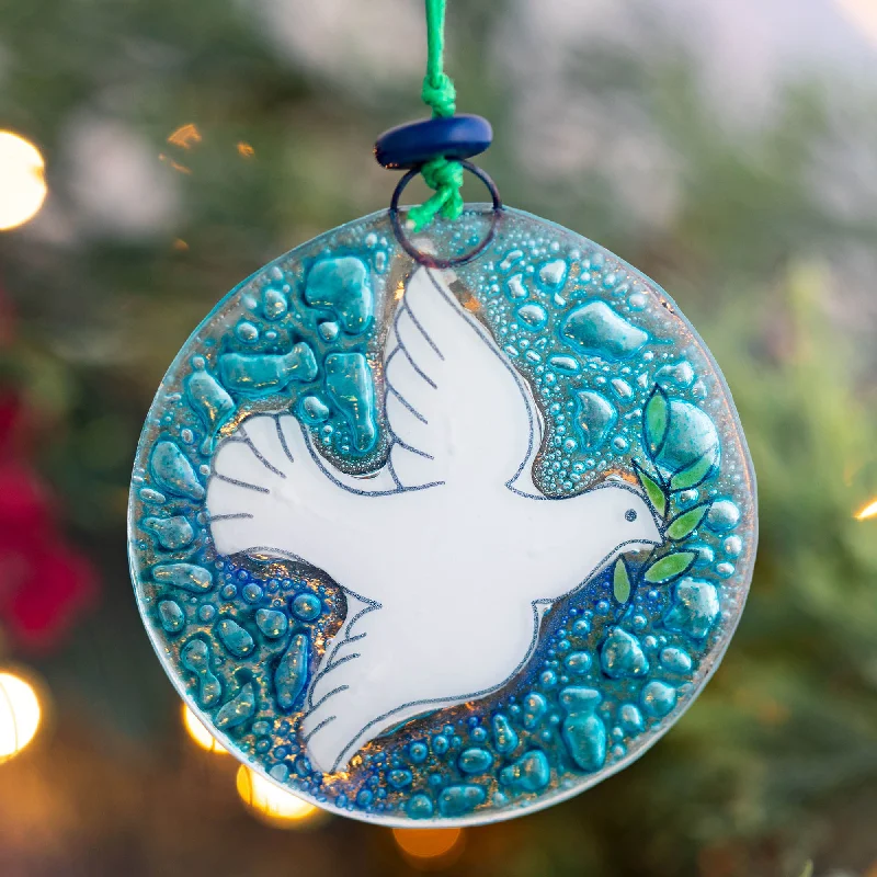 - Elderly dog ​​joint care mattressWhite Dove Recycled Glass Ornament