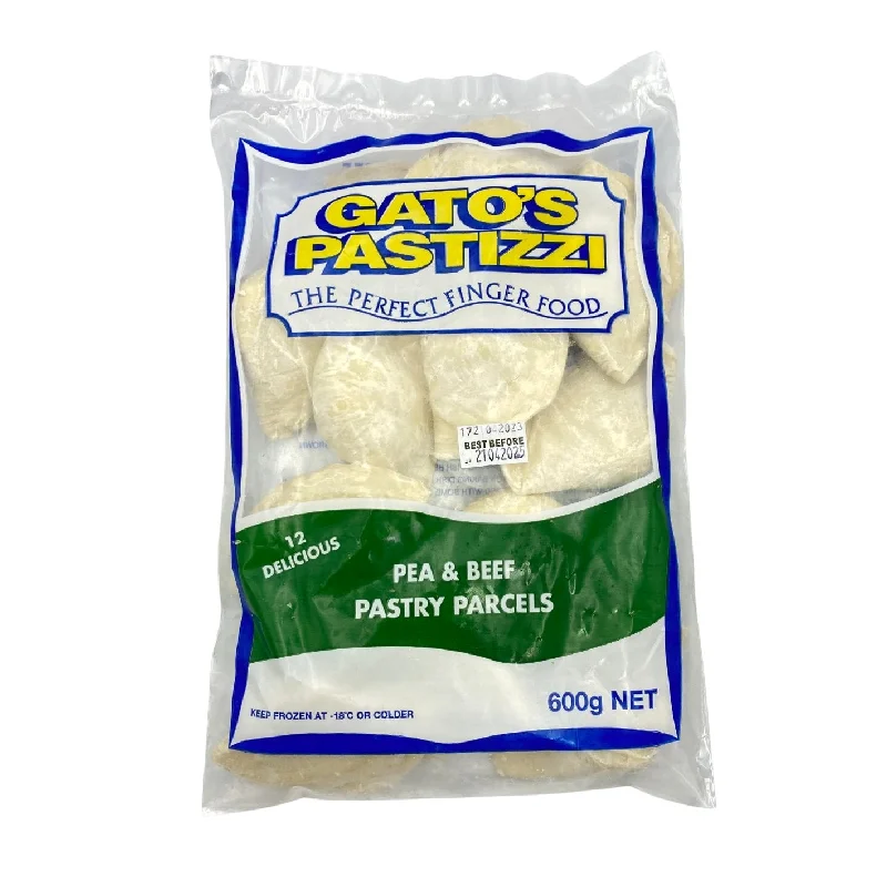 - Pet tear stain cleaning wipesGato's Pastizzi Pea & Beef 600g