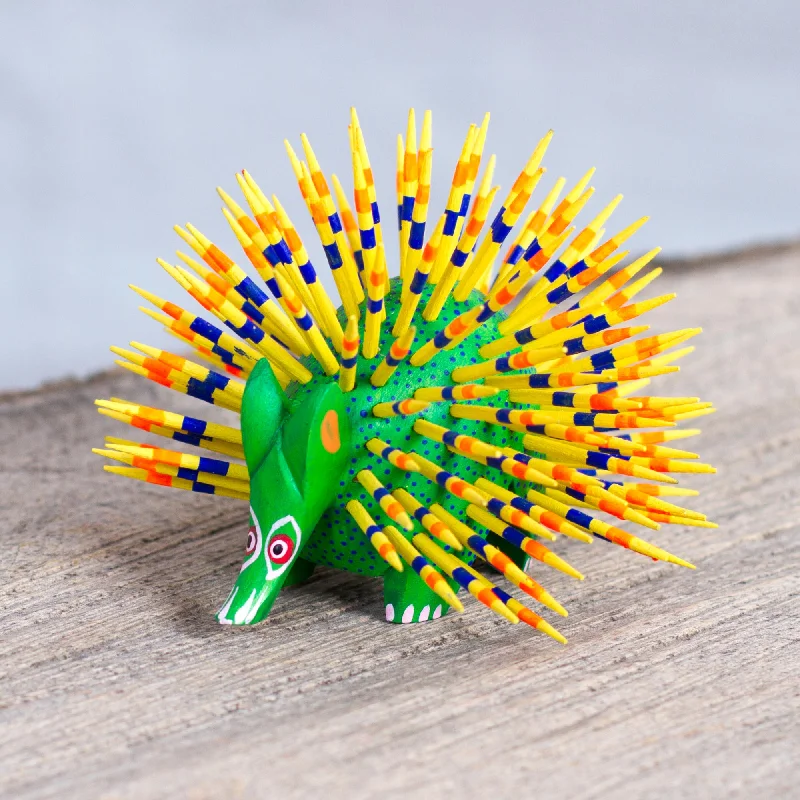 - Durable nylon dog leash wholesaleCute Porcupine Green & Yellow Painted Wood Alebrije Sculpture