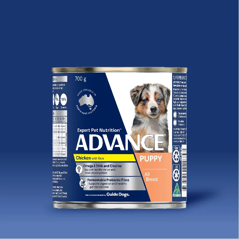 - Cat stress soothing sprayADVANCE™ Puppy Chicken with Rice