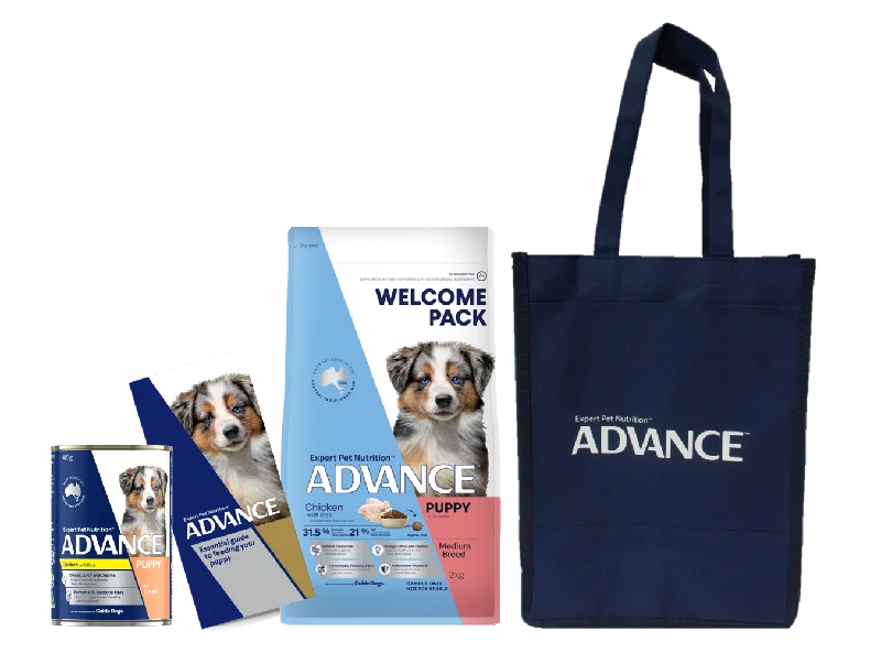 - Foldable and portable cat bagADVANCE™ Medium Breed Puppy Breeder Kit