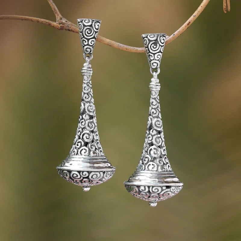 - Pet stroller can be taken on the planeTemple Bells Sterling Silver Dangle Earrings - Pet stroller can be taken on the planeTemple Bells Sterling Silver Dangle Earrings