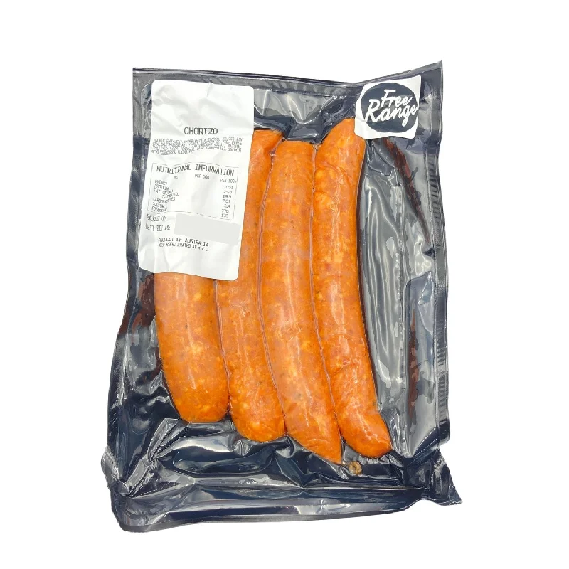 - Winter warm clothes for short-haired dogsGilly's Free Range Chorizo | $22.99kg