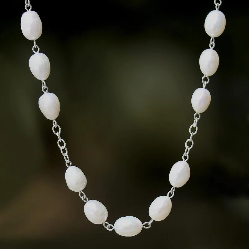 - Summer pet ice matEnduring Classic Freshwater Pearl Necklace