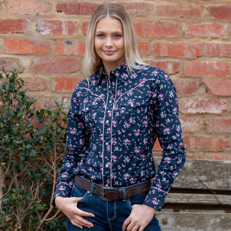 - Custom pet birthday cakeWrangler Womens Norah Print Western Long Sleeve Shirt