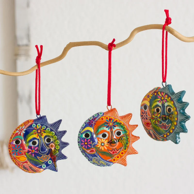 - Remote interactive pet feederFlower Eclipse Ceramic Ornaments - Set of 6
