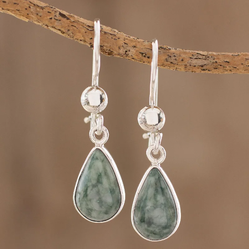 - Cat hair ball removal and hair removal creamPale Green Tears Jade & Silver Teardrop Dangle Earrings - Cat hair ball removal and hair removal creamPale Green Tears Jade & Silver Teardrop Dangle Earrings