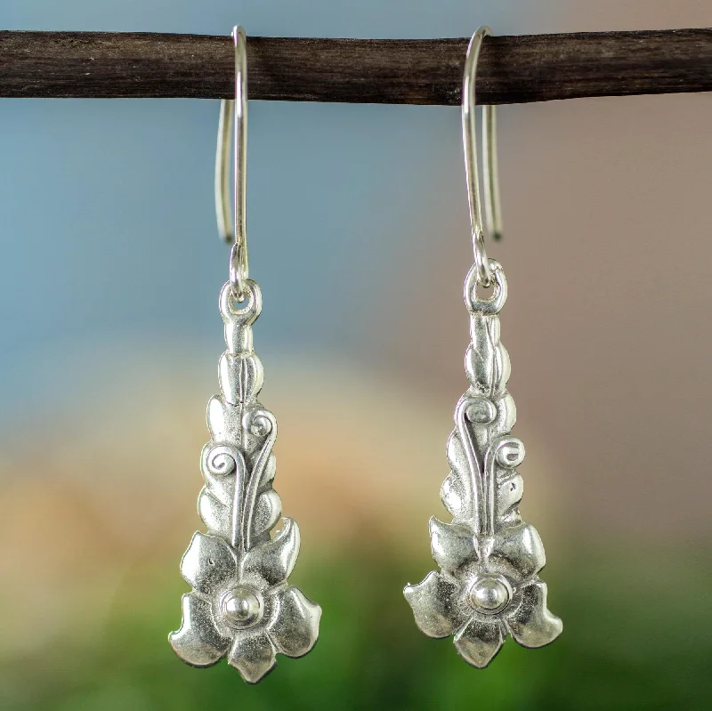 - Automatic temperature adjustment cat bedBaroque Blossom Sterling Earrings