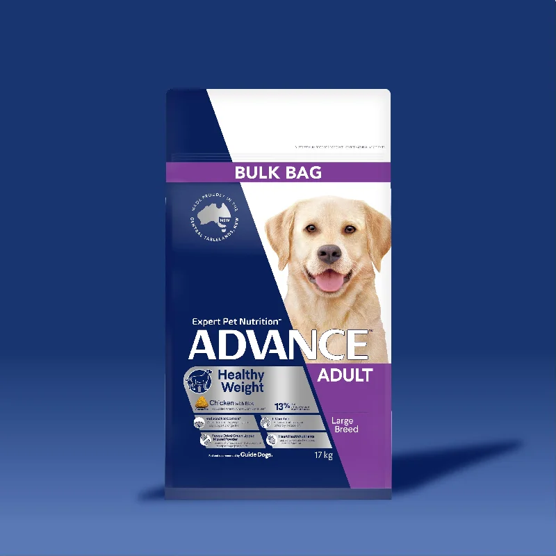 - Foldable and portable cat bagADVANCE™ Healthy Weight Adult Large Breed Chicken with Rice - Foldable and portable cat bagADVANCE™ Healthy Weight Adult Large Breed Chicken with Rice