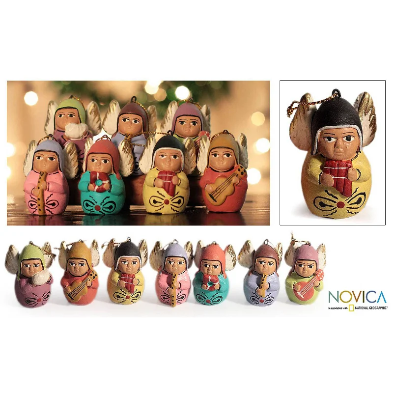 - Climbing pet constant temperature heating padAngel Choir Decorative Ceramic Holiday Ornaments - Climbing pet constant temperature heating padAngel Choir Decorative Ceramic Holiday Ornaments