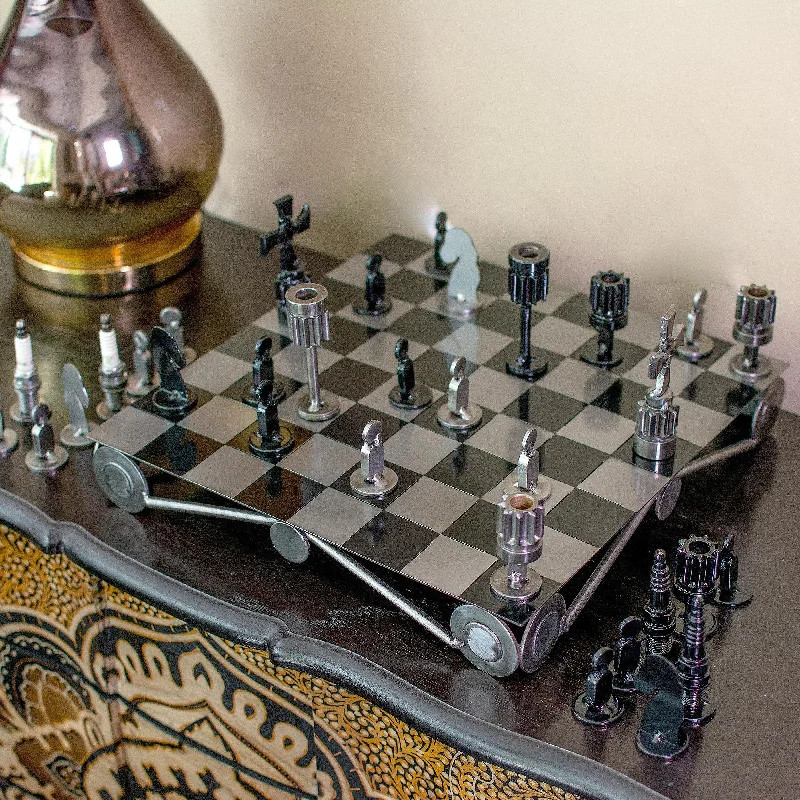 - Automatic induction pet water dispenserRecycling Challenge Decorative Metal Tabletop Chess Set - Automatic induction pet water dispenserRecycling Challenge Decorative Metal Tabletop Chess Set