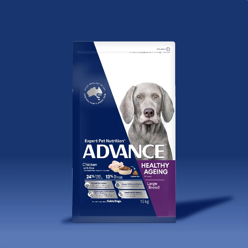 - Cat stress soothing sprayADVANCE™ Healthy Ageing Large Breed Chicken with Rice