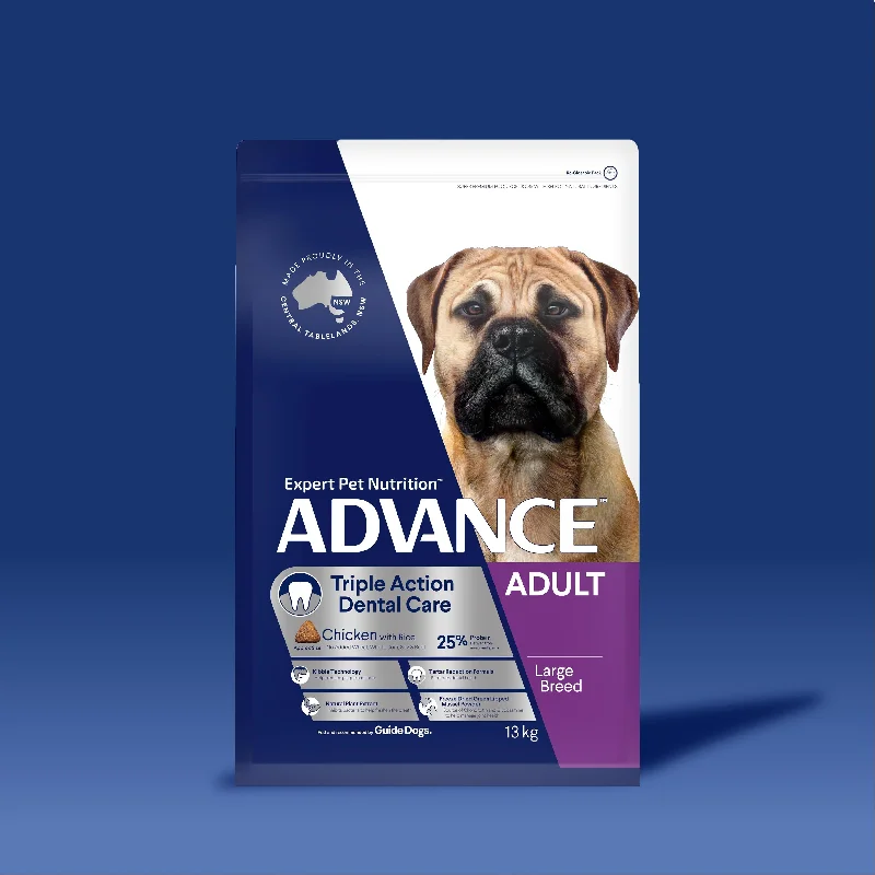 - Postoperative pet anti-licking Elizabethan collarADVANCE™ Dental Care Triple Action Adult Large Breed Chicken with Rice