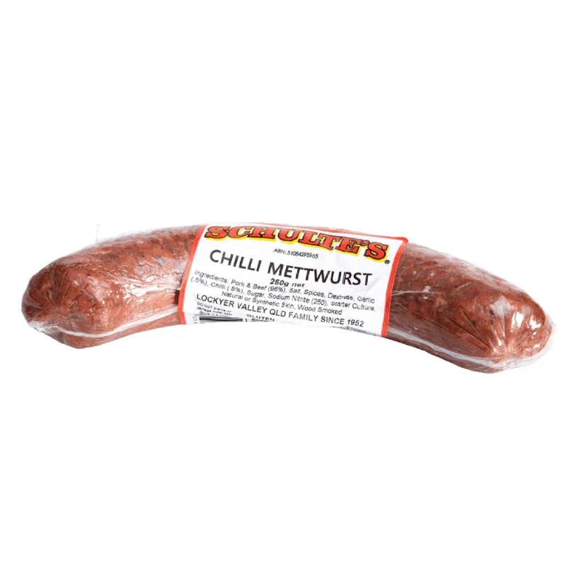 - Pet stroller can be taken on the planeSchulte's Chilli Mettwurst 200g