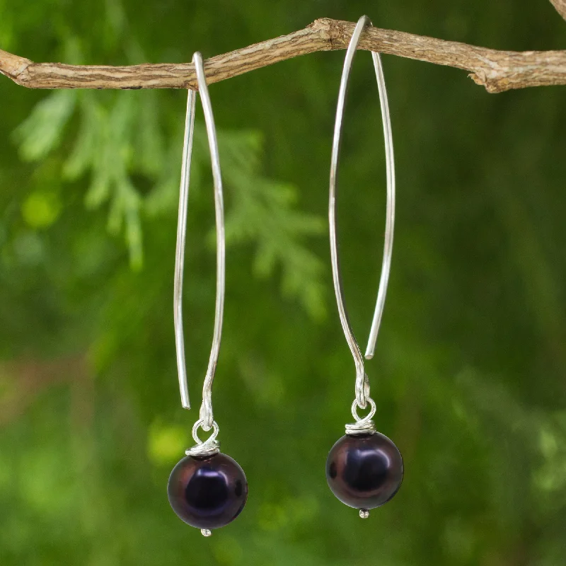 - Parrot climbing and standing wooden frameSublime Darkness Sterling Silver Earrings - Parrot climbing and standing wooden frameSublime Darkness Sterling Silver Earrings