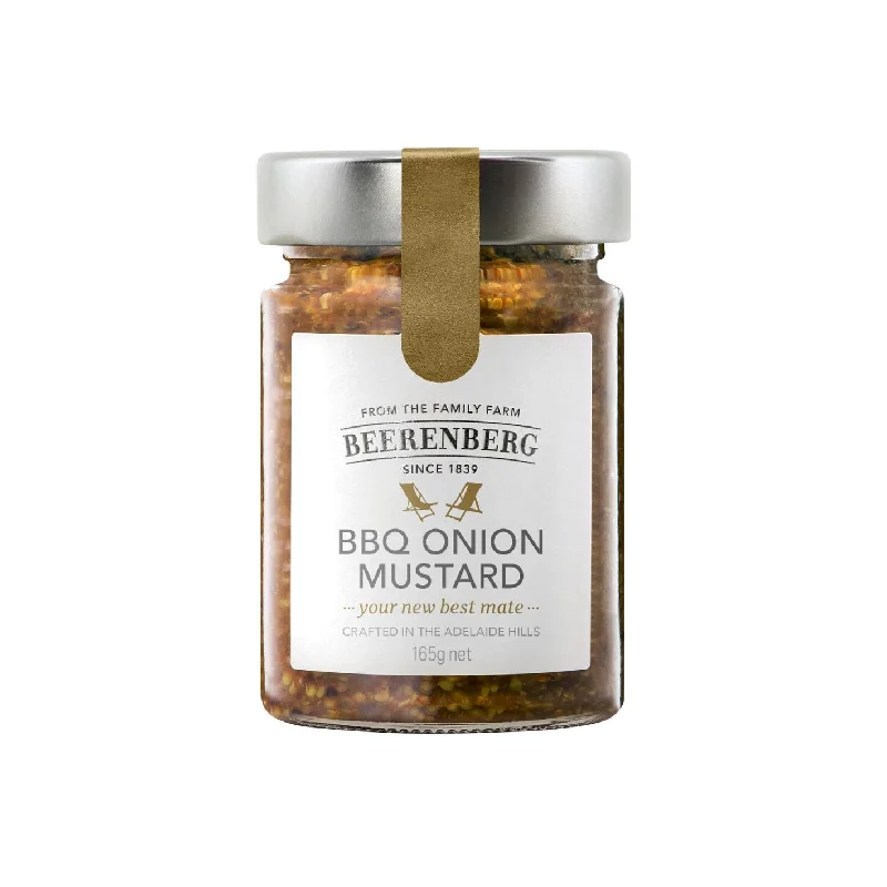 ---Beerenberg BBQ Onion Mustard 165g