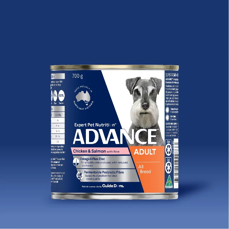 ---ADVANCE™ Adult all Breed Chicken and Salmon with Rice Cans