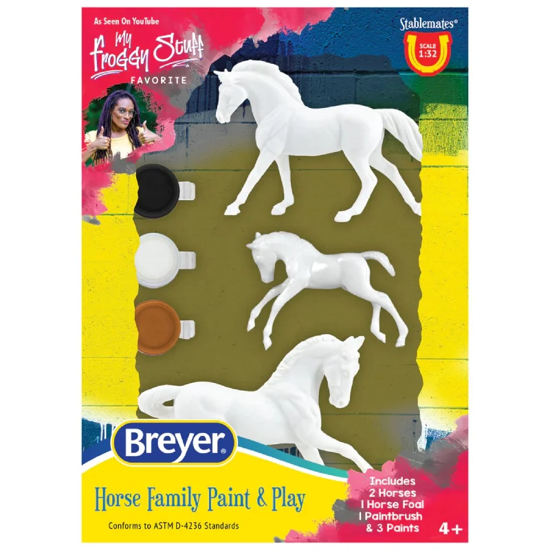-Anti-slip claw protection raincoat FOR dogsBreyer Activity Mini Painting Horse Family -Anti-slip claw protection raincoat FOR dogsBreyer Activity Mini Painting Horse Family
