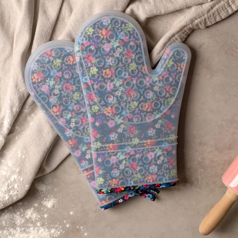 - Pet diabetes prescription foodFloral Garden Silicone Oven Mitt Set