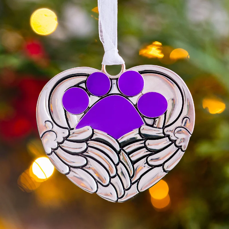 - Durable nylon dog leash wholesaleWrapped in Wings Paw Ornament