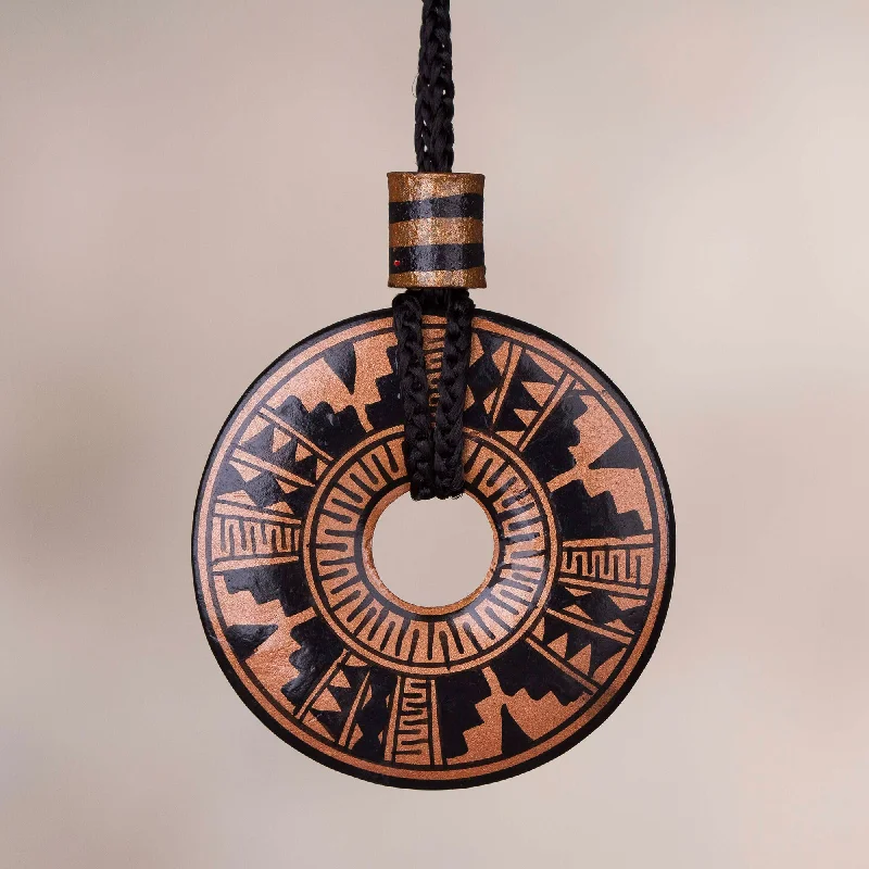 - Car dog seat beltCopper Queen Ceramic Pendant Necklace