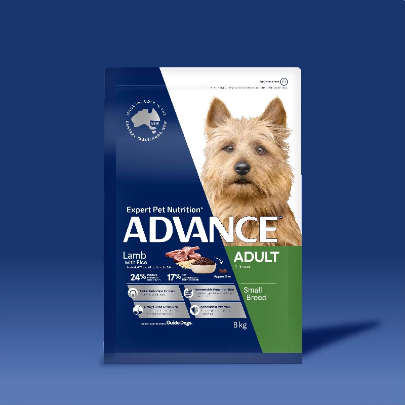 - Dog heart rate monitoring collarADVANCE™ Adult Small Breed Lamb with Rice
