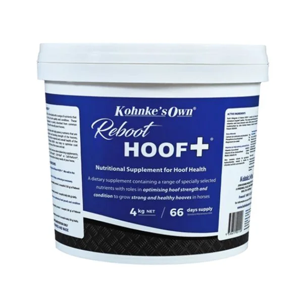 - Pet tear stain cleaning wipesKohnkes Reboot Hoof Plus