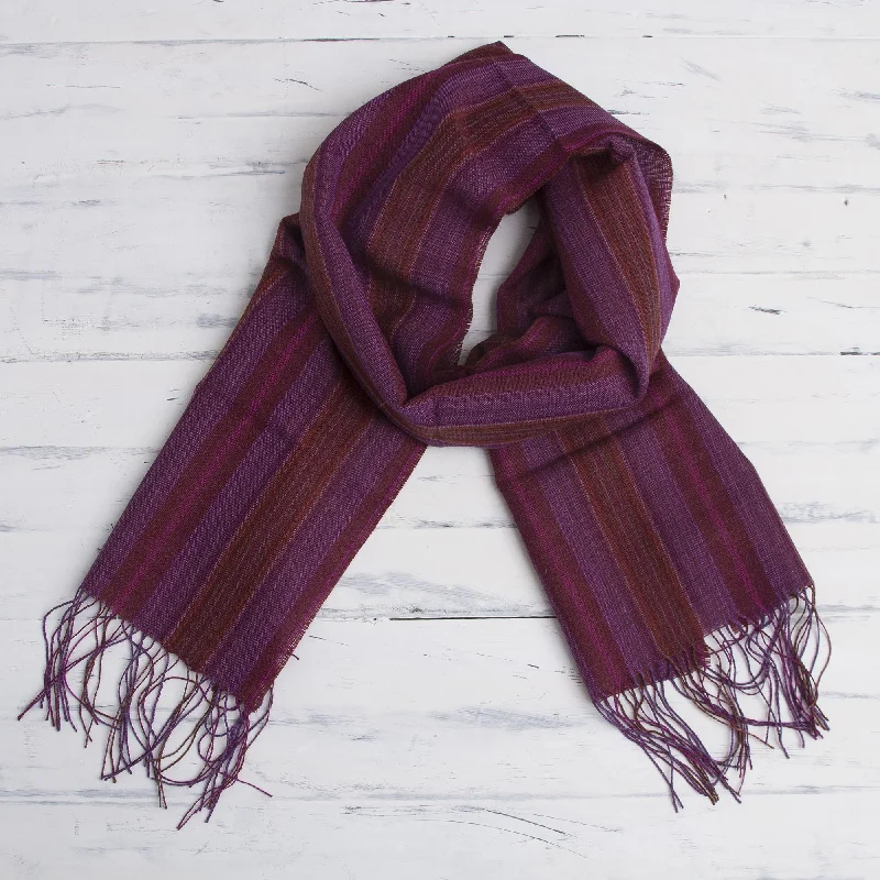 - Cat stress soothing sprayFiesta in Puno Purple & Red Blend Scarf