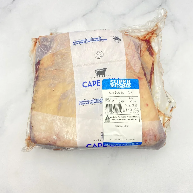 Pet ProductsCape Grim Grass Fed Short Ribs | $41.99kg