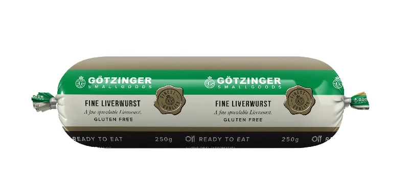 - Air box TSA certified check-inGotzinger Fine Liverwurst 250g