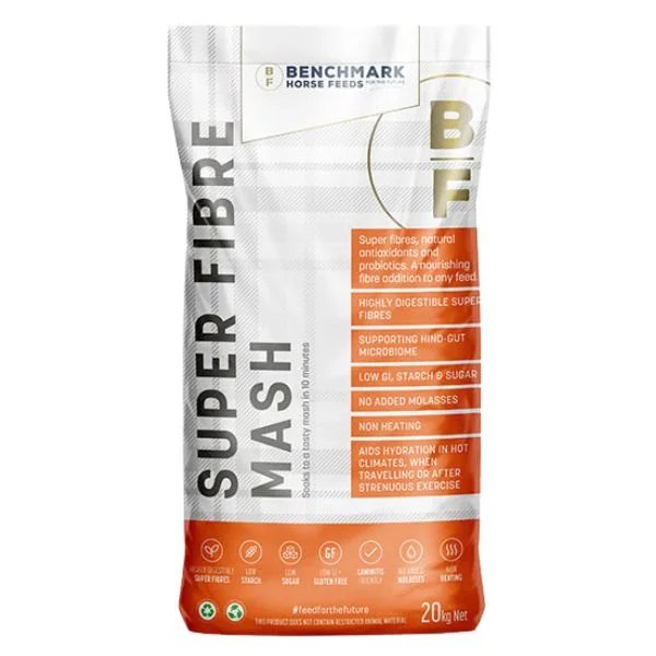 - Organic cotton dog bibsBenchmark Super Fibre Mash