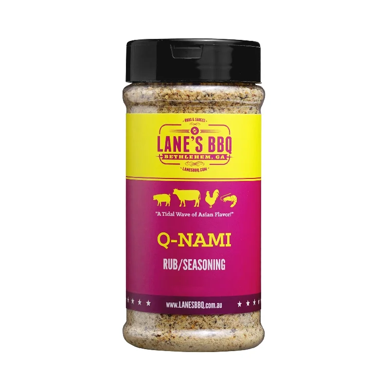 - Foldable and portable cat bagLane's BBQ Q-Nami Rub 357g