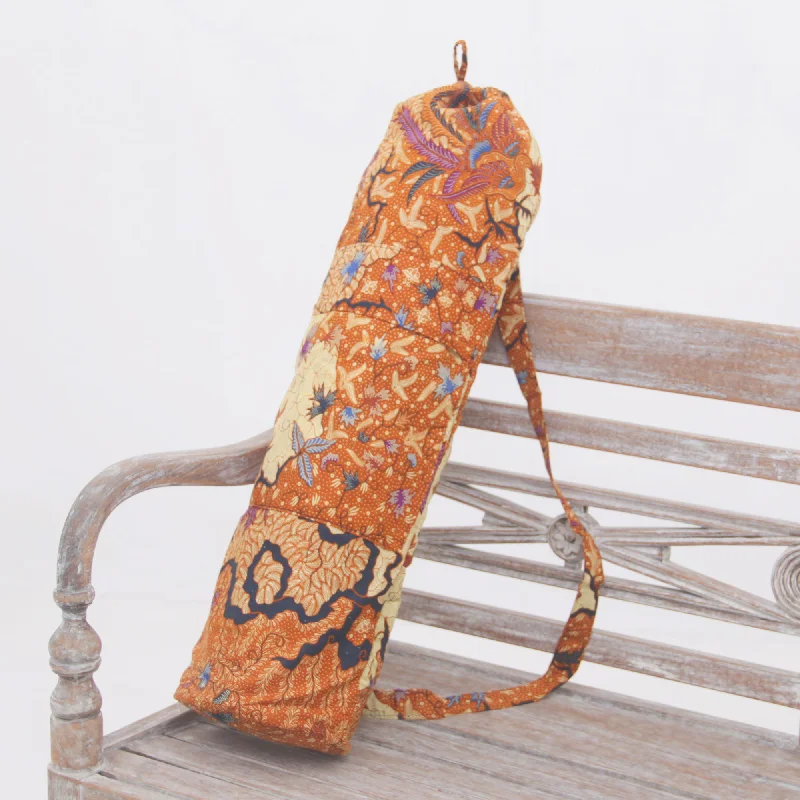 - Rabbit grass rack to prevent waste food boxMadura Flowers Batik Cotton Yoga Mat Bag