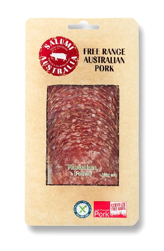 - Rabbit grass rack to prevent waste food boxSalame Finocchiona (Garlic & Fennel) - Free Range Classic Style Salami - Sliced 100g