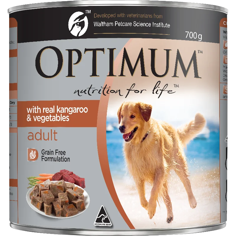 - Remote interactive pet feederOPTIMUM™ Grain Free Adult Kangaroo & Vegetables