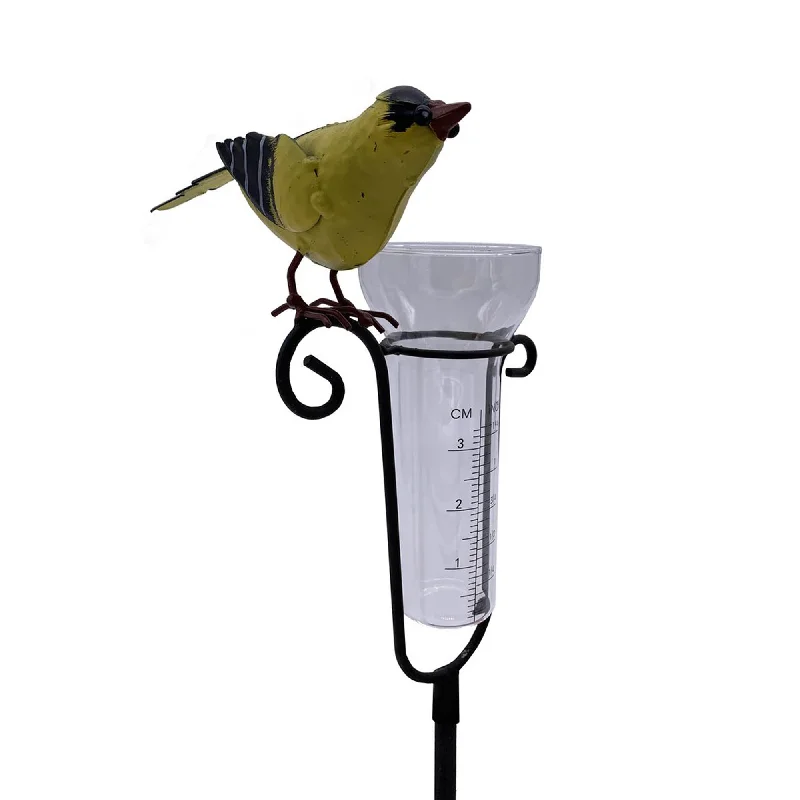 - Hamster silent running wheel to prevent chewingFinch Rain Gauge with Stake