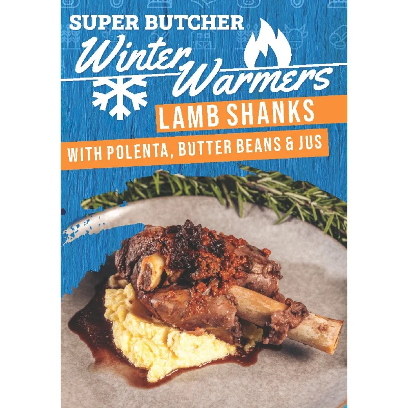 - Pet stroller can be taken on the planeLamb Shanks with Polenta, Butter Beans & Jus Recipe Card