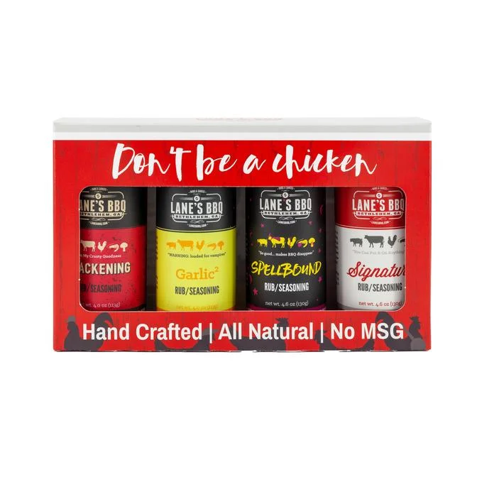 -Splash-proof food bowl AND Anti-choking slow food bowlLane's "Don't Be A Chicken" 4 Rub Gift Pack -Splash-proof food bowl AND Anti-choking slow food bowlLane's "Don't Be A Chicken" 4 Rub Gift Pack